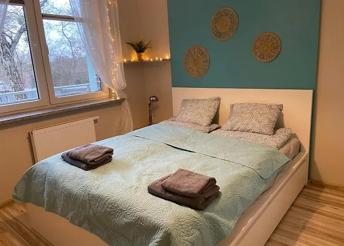 Cosy With Balcony In Niebuszewo 48m2 * Estetino